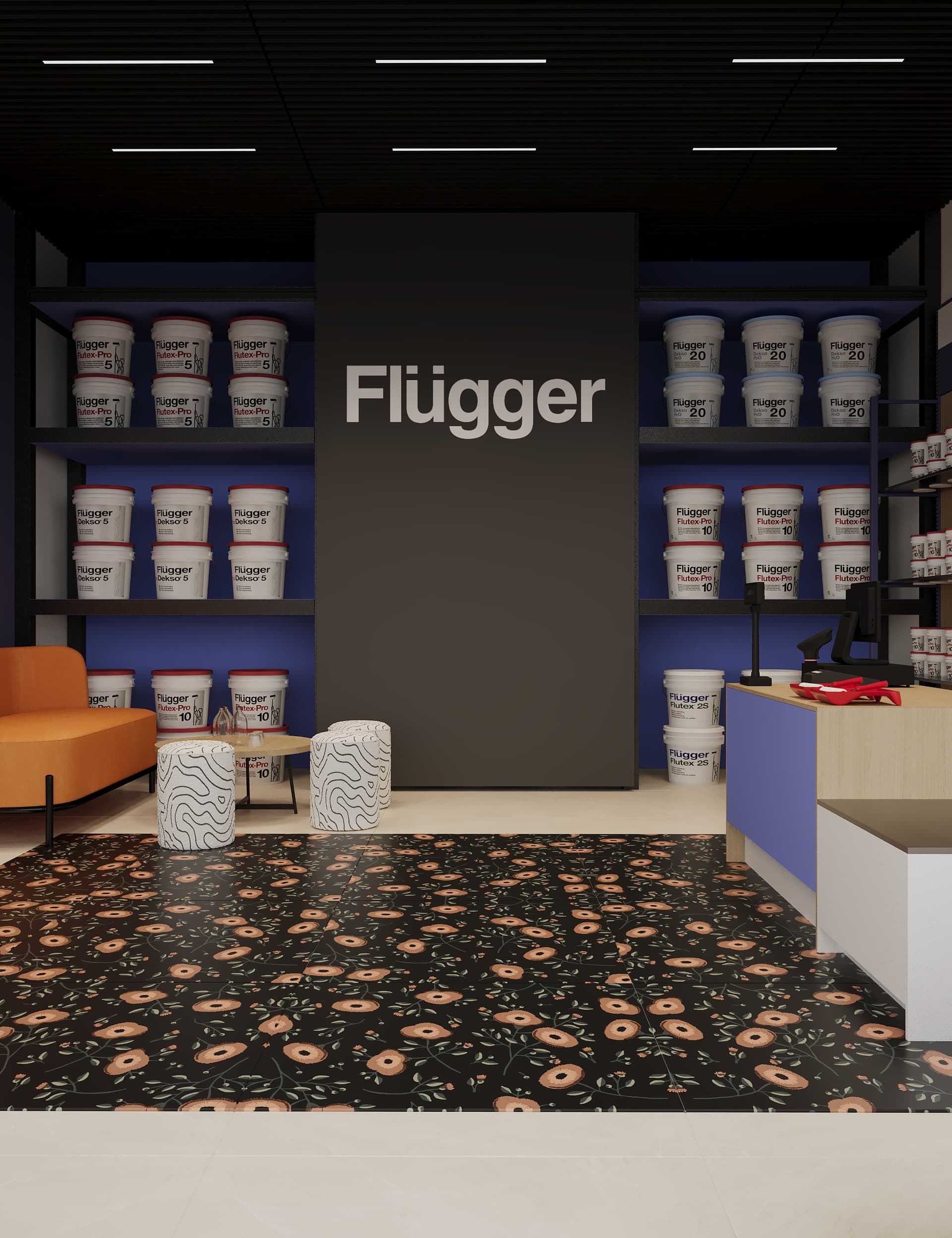 Flugger showroom